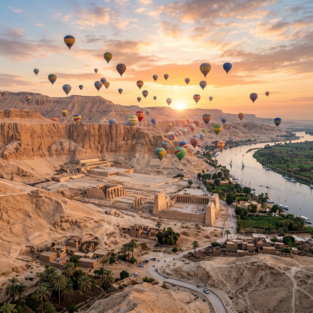 Hot Air Balloon & West Bank